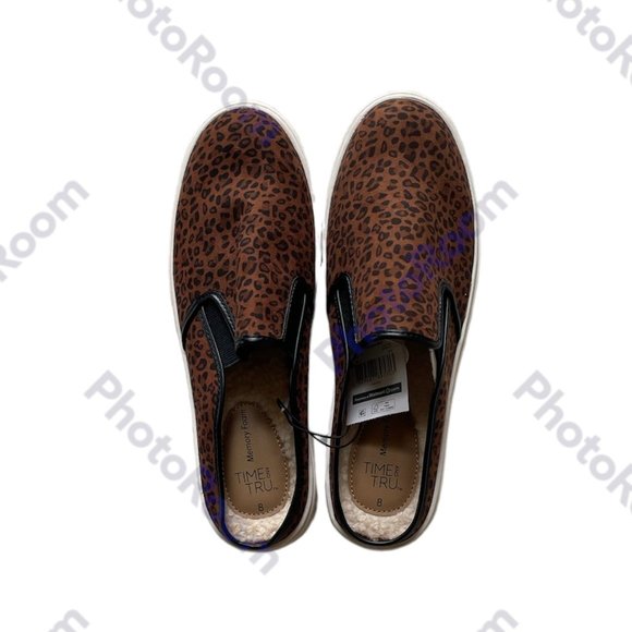 Women's Twin Gore Mule, Time and Tru, Size-8. Color- Leopard NWT - Picture 2 of 6
